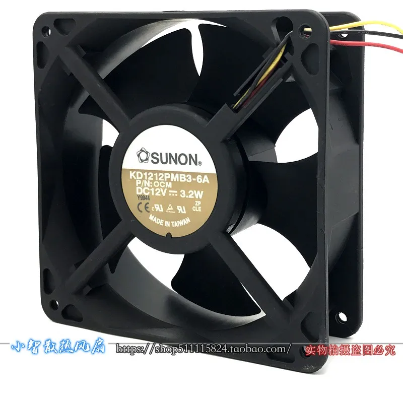 

ОРИГИНАЛЬНЫЙ KD1212PMB3-6A 12 В 3,2 Вт 12038 120*120*38 мм НОВЫЙ ОХЛАЖДАЮЩИЙ ВЕНТИЛЯТОР РАДИАТОР
