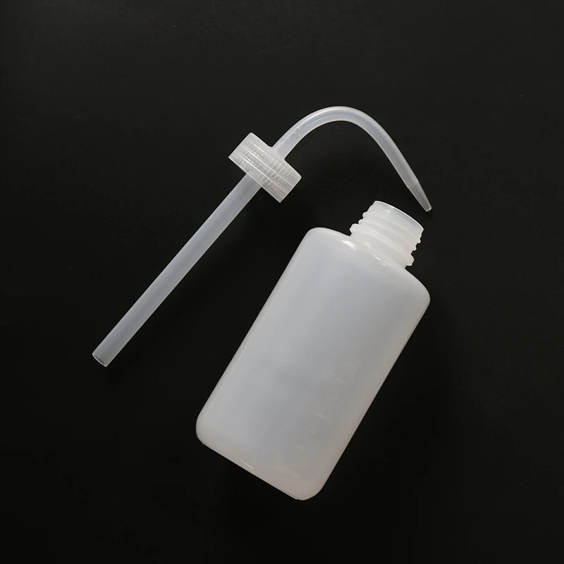 Office Laboratory Equipment Measuring Bottle Capacity Clean Transparent White Plastic Soap Liquid Squeeze Bottle 150/250/500ML