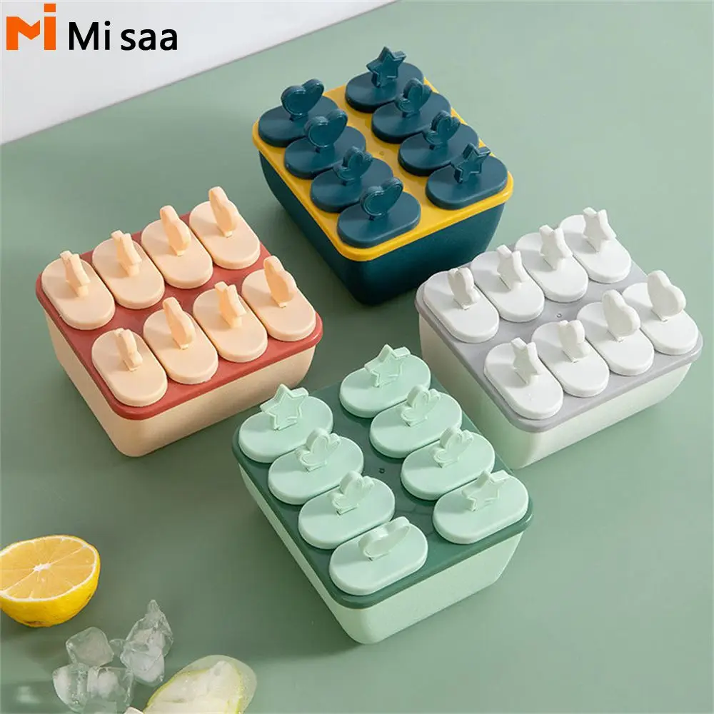 Children's Ice Cream Mold Versatile Convenient Colorful Must-have Reusable Innovative Unique Ice Cream Shapes Adults Fun Durable