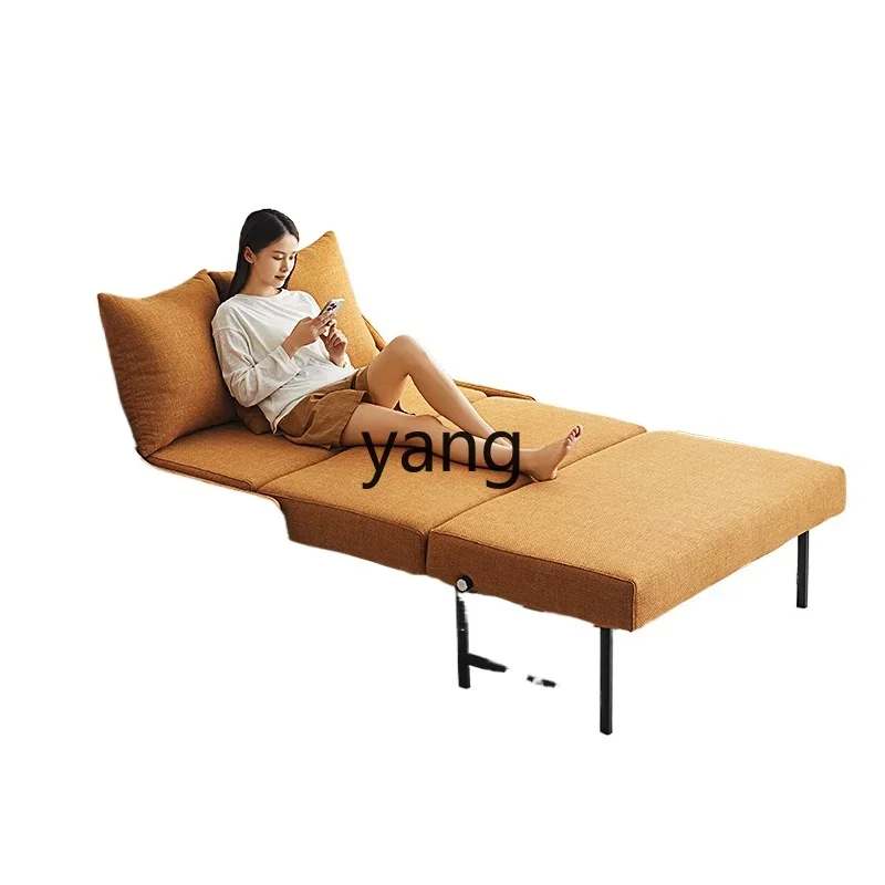 LH retractable sofa bed dual-purpose solid wood small apartment multi-functional double sofa