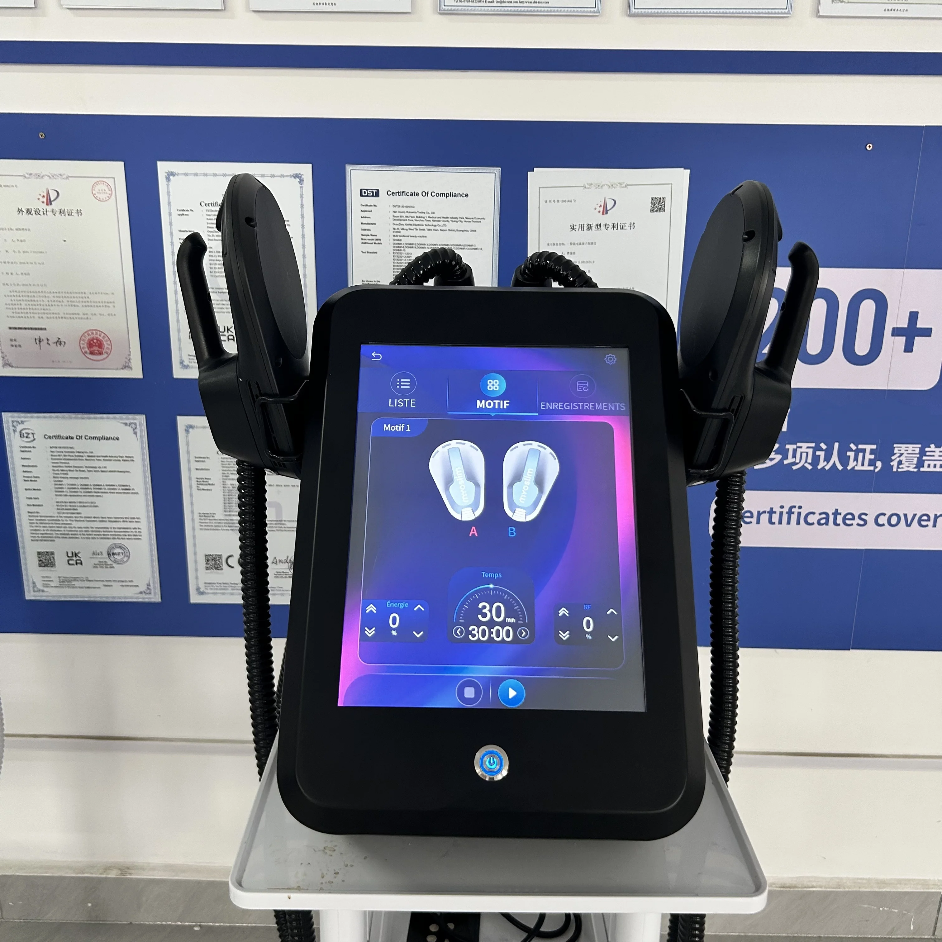 EMS Body Sculpt Machine Sculpting Weight Loss Burning Slimming Muscle Stimulation Equipment 6500w MYOslim