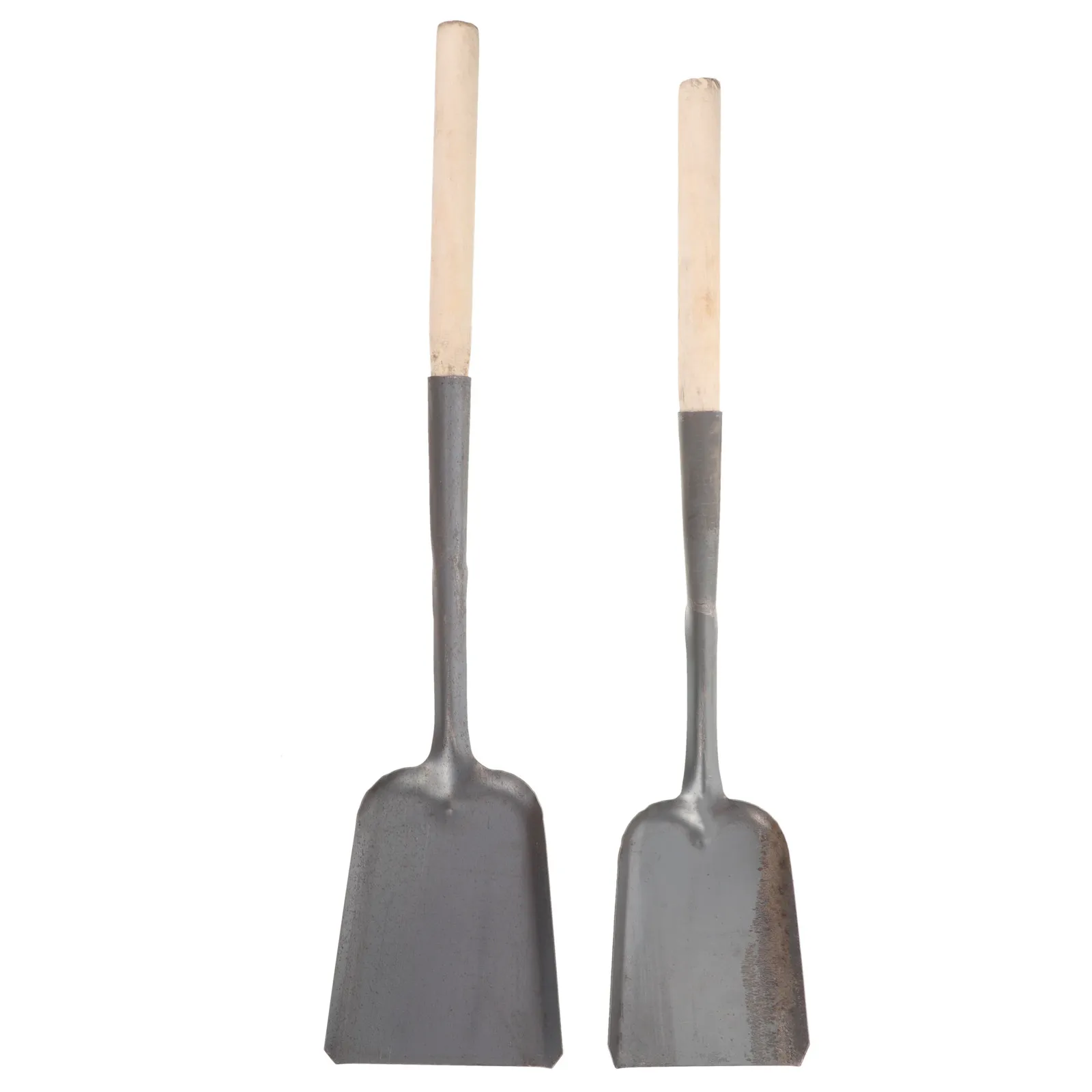 

Набор из 2 лопат для золы, прочная металлическая конструкция, длинная ручка, для очистки каминов, печей, сада и дома