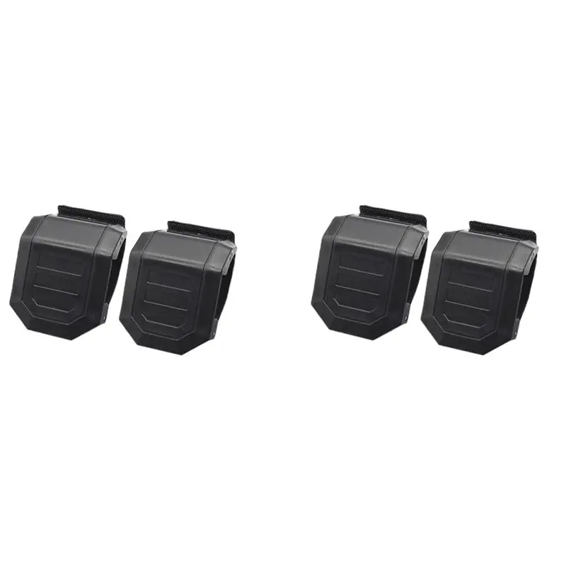 Authentic 4X Windshield Mount Clamps Straps Kit Windshield Brackets Clips For ATV / UTV Polaris Ranger RZR Can Am Maverick X3