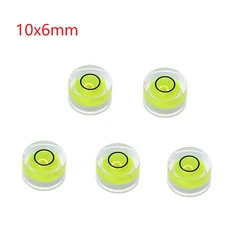 Livellatore a bolla Livella a bolla 5 pezzi Livella a bolla rotonda rotonda Livella a bolla Livellatore per strumento MiniLevel Nuovo