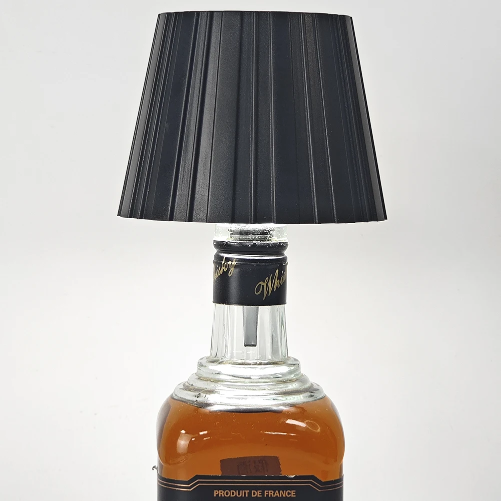 

Металлическая лампа для бутылок с регулируемой яркостью, перезаряжаемая лампа для бутылок вина с сенсорным управлением, портативная беспроводная настольная лампа для семейного ресторана и бара