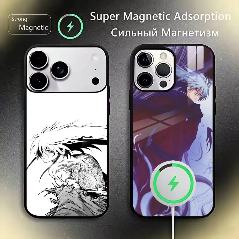 

Nurarihyon no Mago Rikuo Nura Phone Case Magnetic with Magsafe Wireless Charging For iPhone17,16,15,14,13,12,11 Plus,Pro