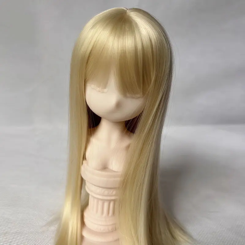 วิกผมตุ๊กตา 1/3 1/4 1/6 สำหรับตุ๊กตา BJD ขนาด 60/45/30 ซม. ผมยาวตรง มีหน้าม้า ของเล่นแต่งตัว ของเล่นบ้านตุ๊กตา อุปกรณ์เสริมตุ๊กตา (ไม่รวมตุ๊กตา)