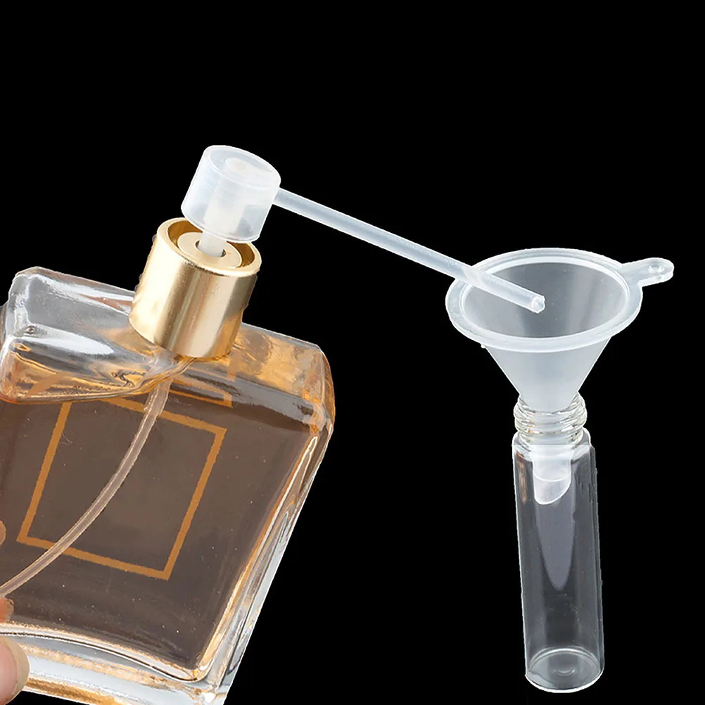 60 قطعة من رؤوس توزيع مضخة العطور، أداة نقل إعادة تعبئة PP ممتازة للسفر، زجاجة صغيرة، غسول شامبو محمولة