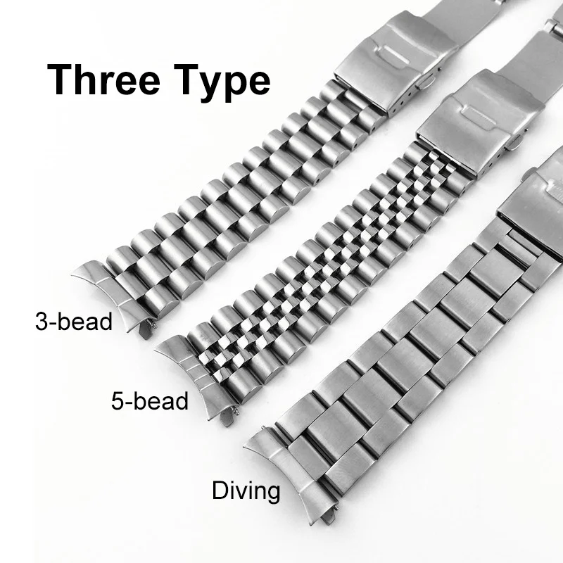 22mm Solid Stainless Steel Watch Strap for Casio Swordfish MDV-106 MDV-107 2784 Metal Band Curved End Women Men's Bracelet