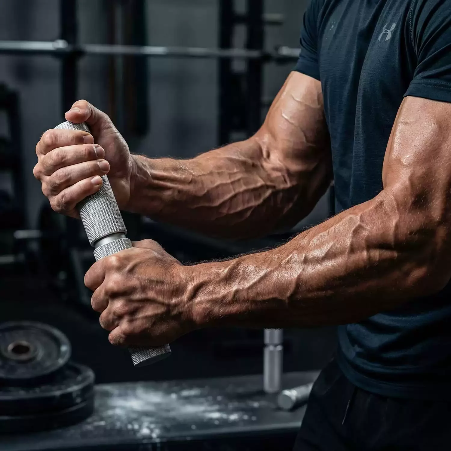 Cordless Forearm Wrist Strength Trainer Torque Bar Hand Grip Exerciser for Wrist & Forearm Workout