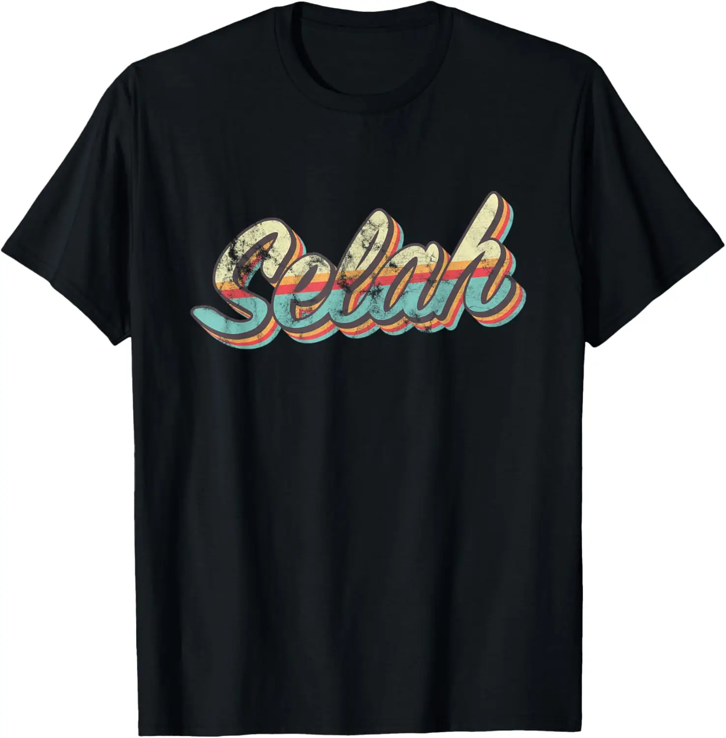 T-shirt dal design retrò Selah