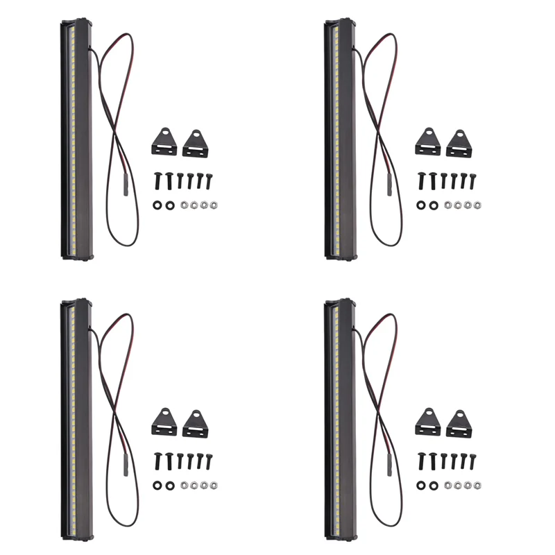 

B05C-4X 150 мм 36 светодиодных светильников на крыше для осевого SCX10 90046 Traxxas TRX4 Slash Rustler 1/8 1/10 RC Гусеничный грузовик