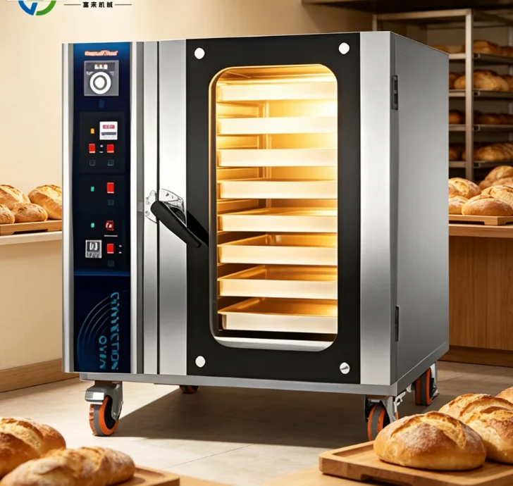Full Size Commercial Convection Oven Stainless Steel Stand Bakery Machine Convection Oven
