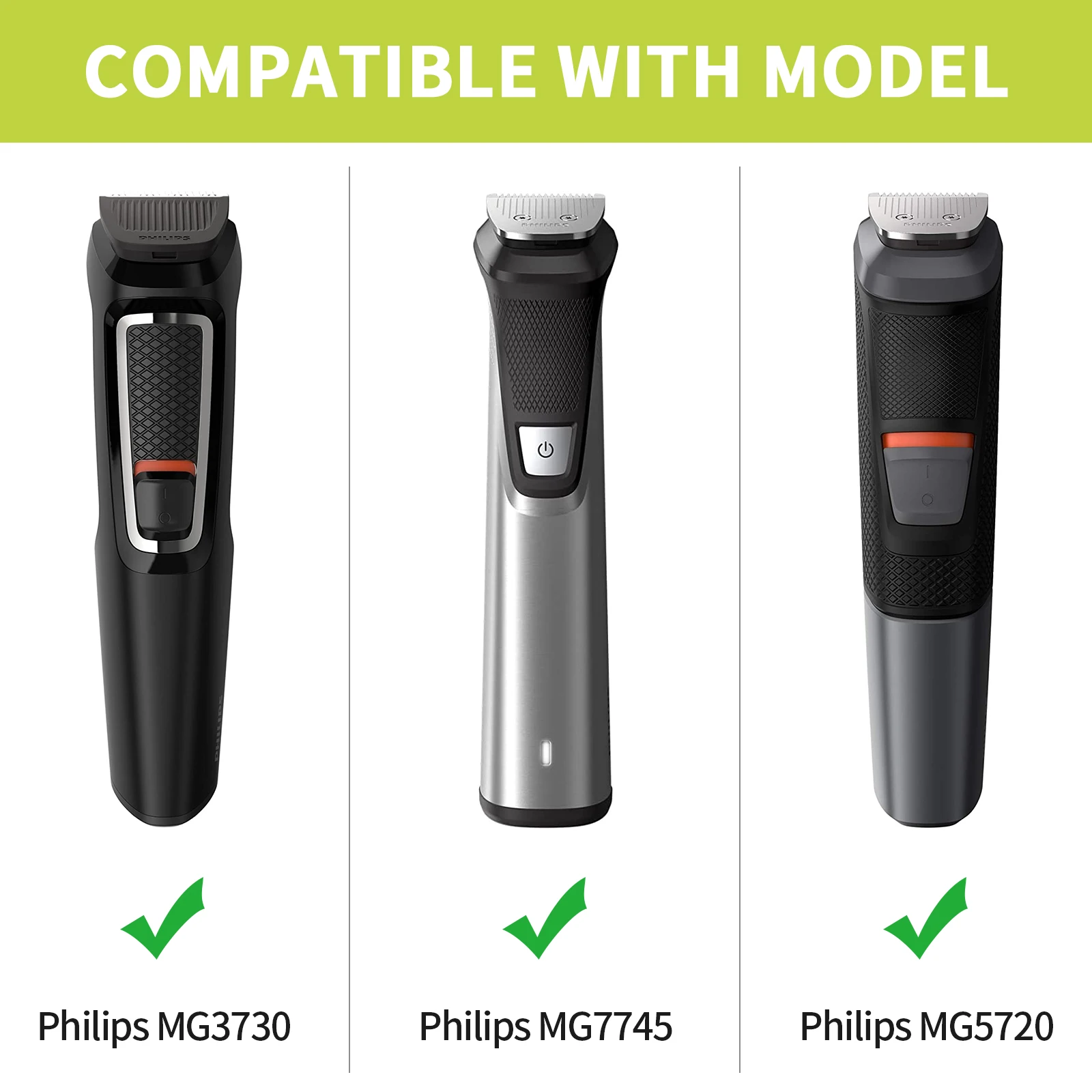 Yinke caso para philips norelco série multigroom 3000/5000/7000 barba trimmer acessórios saco de armazenamento viagem caso difícil organizador