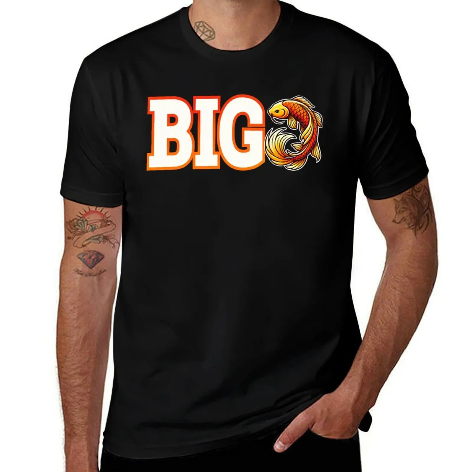 

Big Koi T-Shirt t shirt personalised t shirts for man pack white