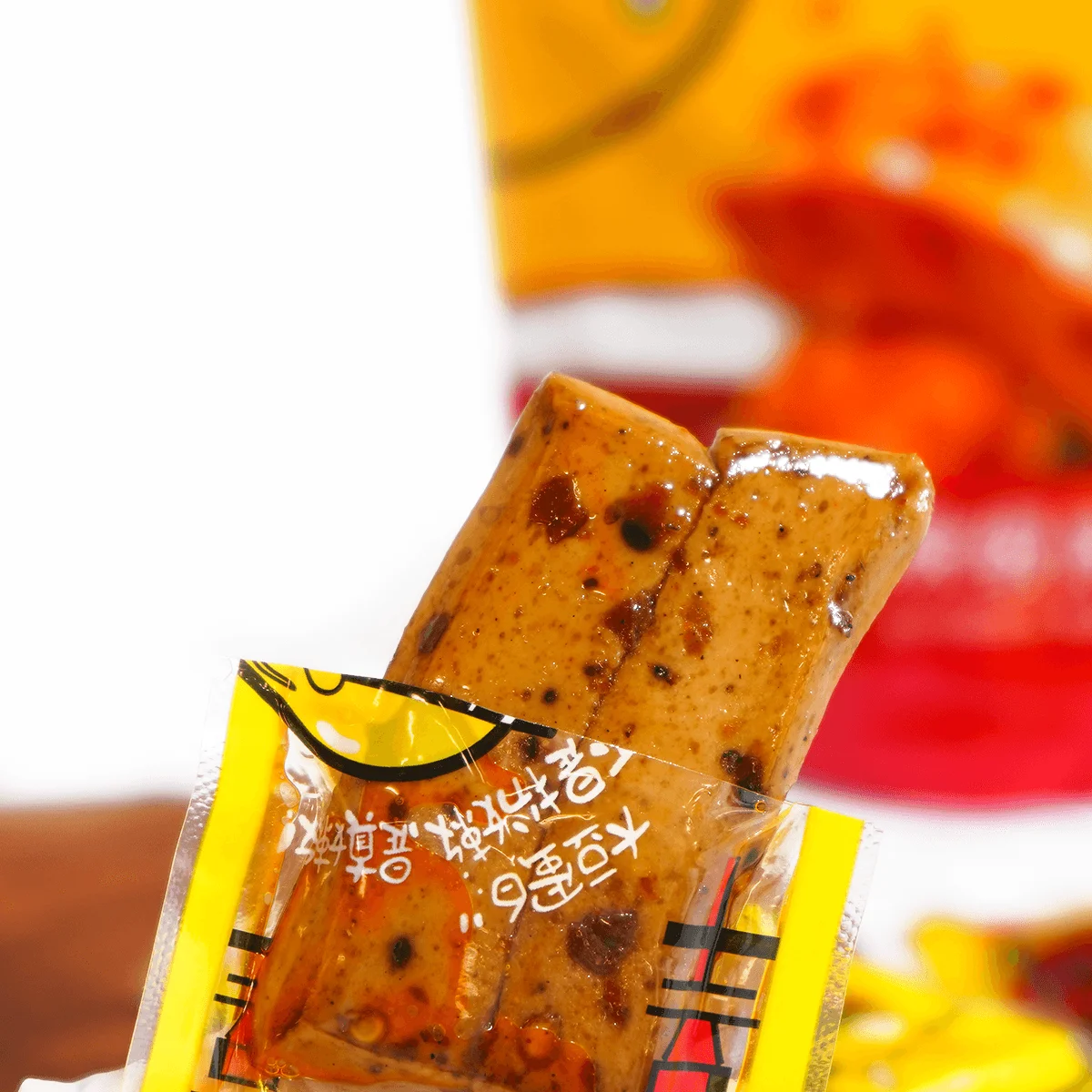 [10Packs] Jinduigu Food Jinduigu Hand Made Tender Tofu Snack Numbing Hot Flavor 180g*10Packs