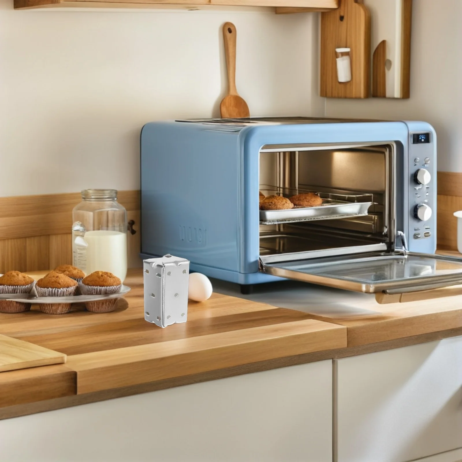 

U Shaped Oven Door Hinge 10842mm Industrial Oven Heavy Duty Steel Replacement Commercial Kitchen Appliance Hardware Quiet