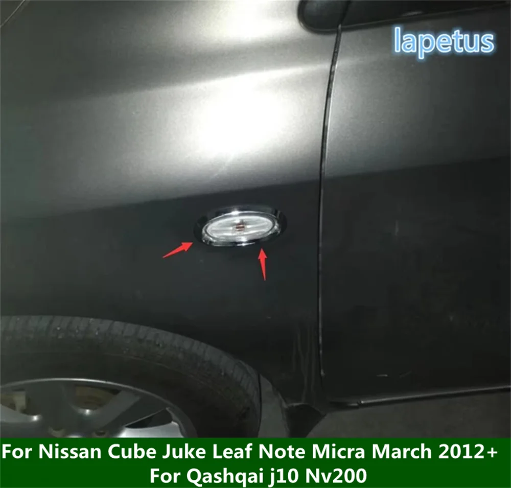 

Side Light Turn Signal Lamp Cover Trim For Nissan Cube Juke Leaf Note Micra March 2012 - 2016 / Qashqai j10 Nv200 Accessories