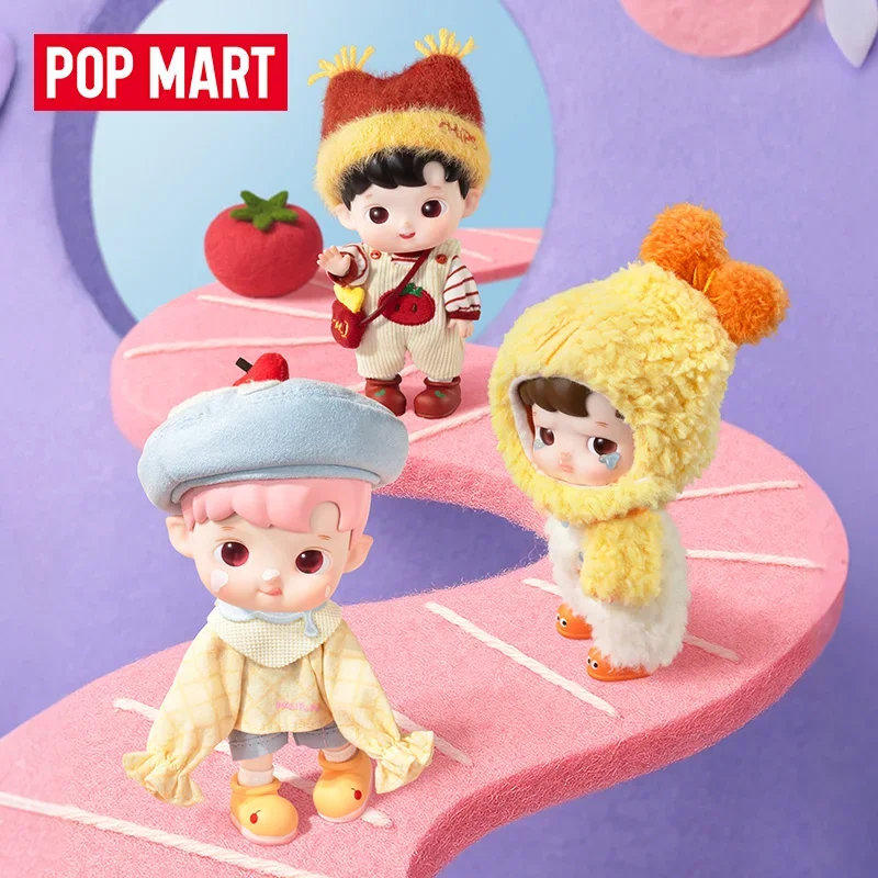 

POPMART HACIPUPU Little Foodie Series 1/12 Action Figure Blind Box Guess Bag Desktop Decoration Cute Model Blind Bag Toys Anime