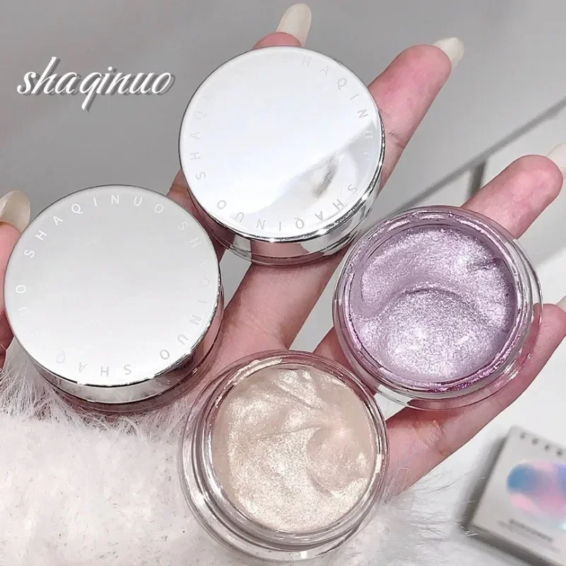 Pearlescent Mashed Potatoes Eye Shadow Gel Cream Glitter Highlighter Face Body Diamond Brighten Shimmer Natural Contour Makeup