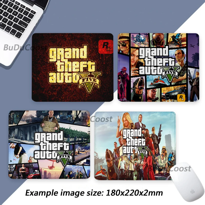 

computer games GTA5 Desktop games Table mat Small Best Sellers HD printing desktop 180x220x2mm Large games accessories mouse pad