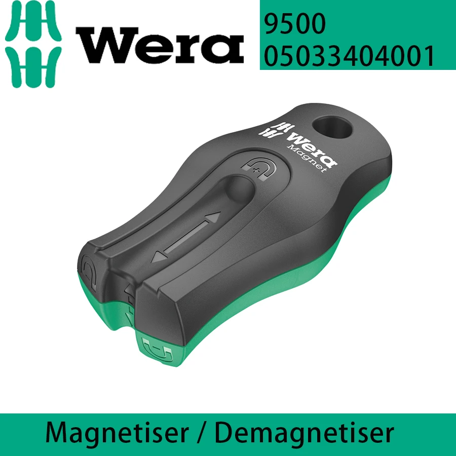 WERA 05033404001 Magnetiser SB to magnetise and demagnetise tool tips Fast and Convenient 9500 Magnetisers/Demagnetisers