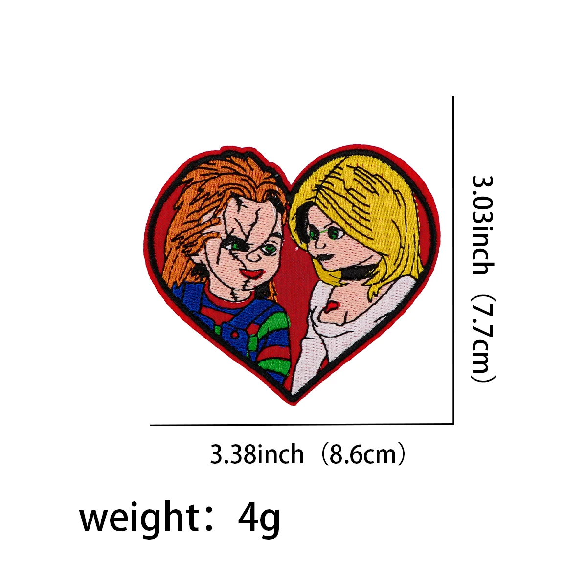 Рисунок 2 - Хэллоуин стиль ужасов вышитый мужской