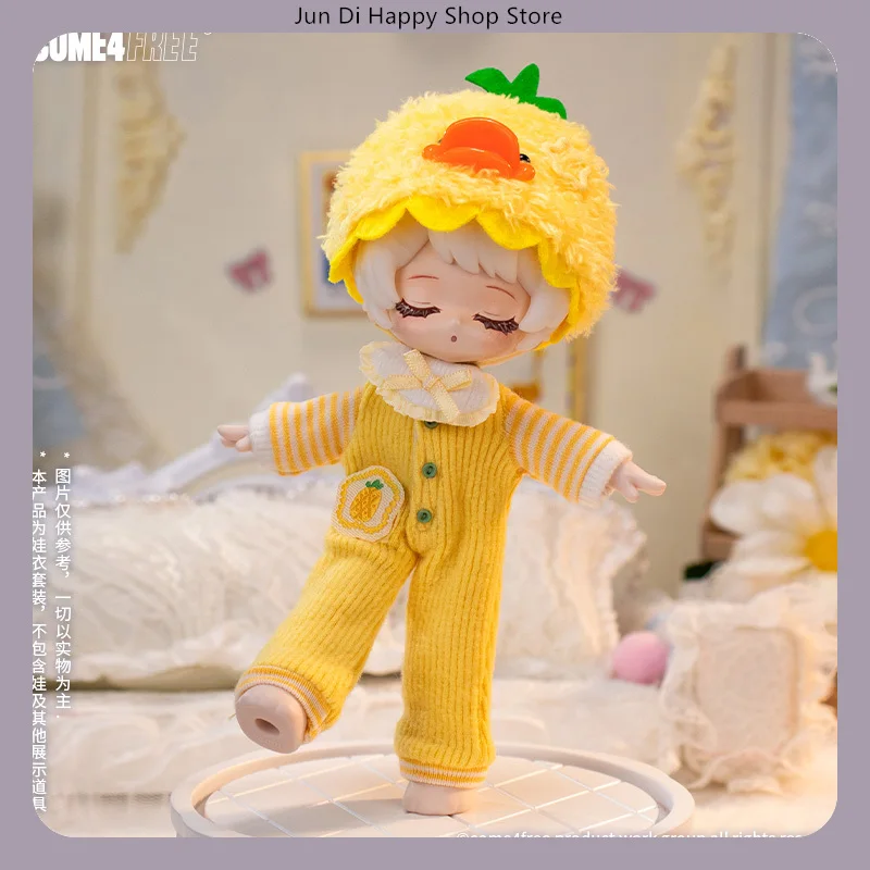 

COME4FREE повседневная серия ананас утка 1/12 одежда для куклы BJD милая одежда для кукол OB11