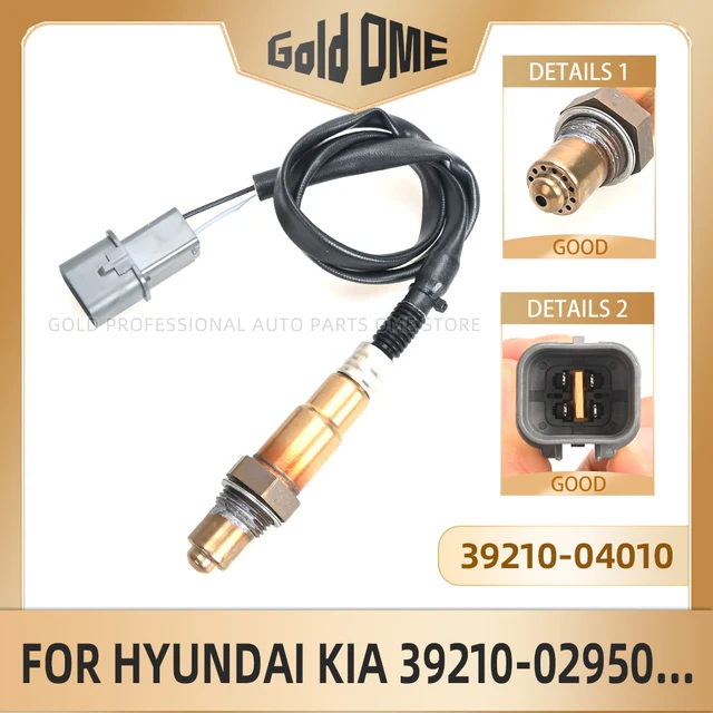 Czujnik tlenu 39210-04010 3921004010 dla KIA Picanto 2011-2022, Niro 2016-2022, Hyundai i10 2008-2013 1248 ccm 57 KW części samochodowych