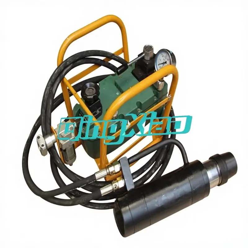 Mining Pneumatic Anchor Tensioning Jack MQ22 300 55 Tunnel Anchor Cable Pulling Tool for Underground Engineering Heavy Duty