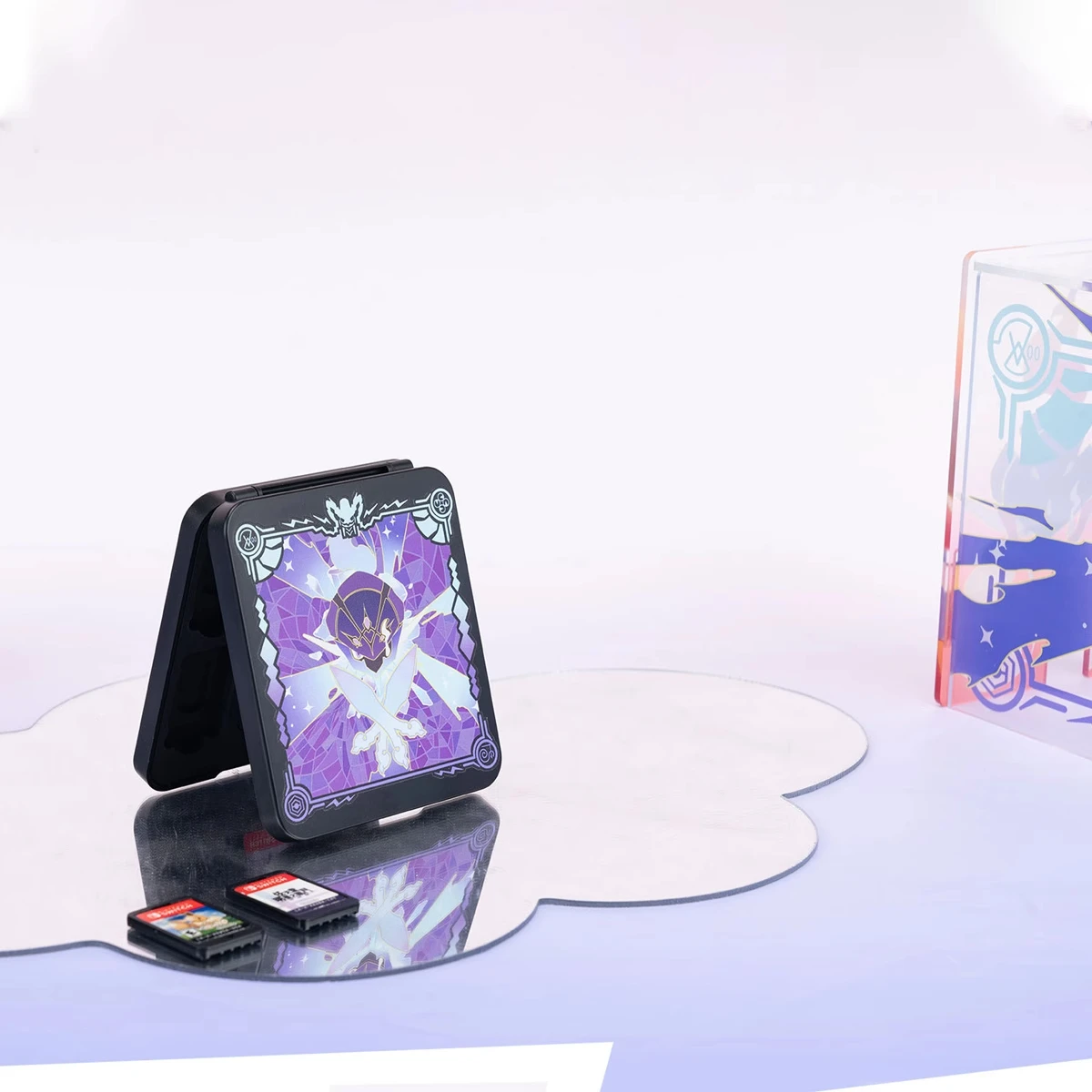 Yocore 닌텐도 스위치용 게임 카드 보관함, 금속 하드 거치대 케이스 커버, 12 슬롯 게임 카드 케이스