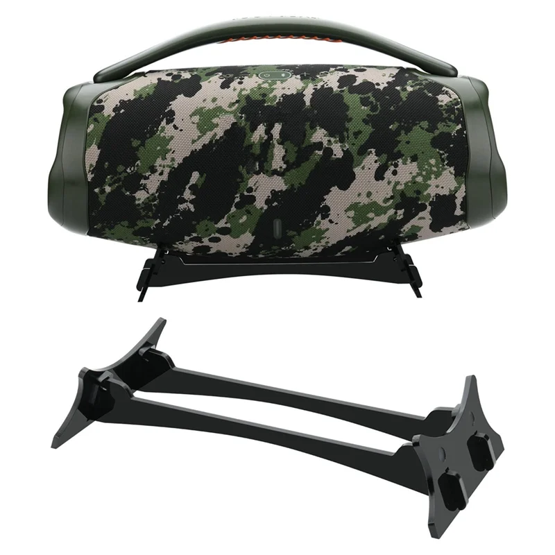 ABKI-デスクトップスタンド Boombox 3/Boombox 2/Boombox アクリルスピーカーマウントベースホルダーデスクディスプレイスタンド Boombox 用