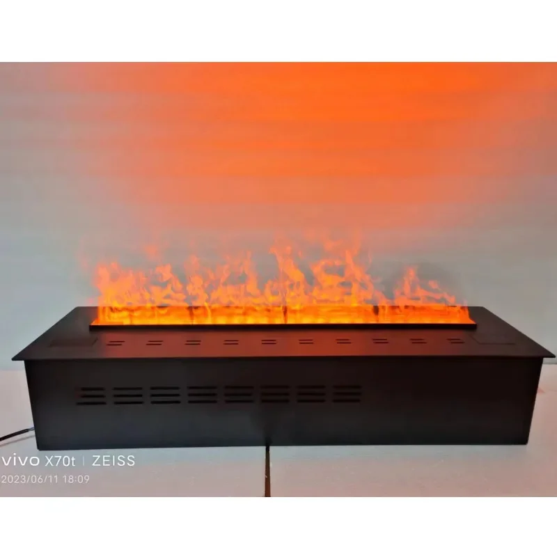 

Lowest price new design 3D water steam fireplace 1000mm with burning sound