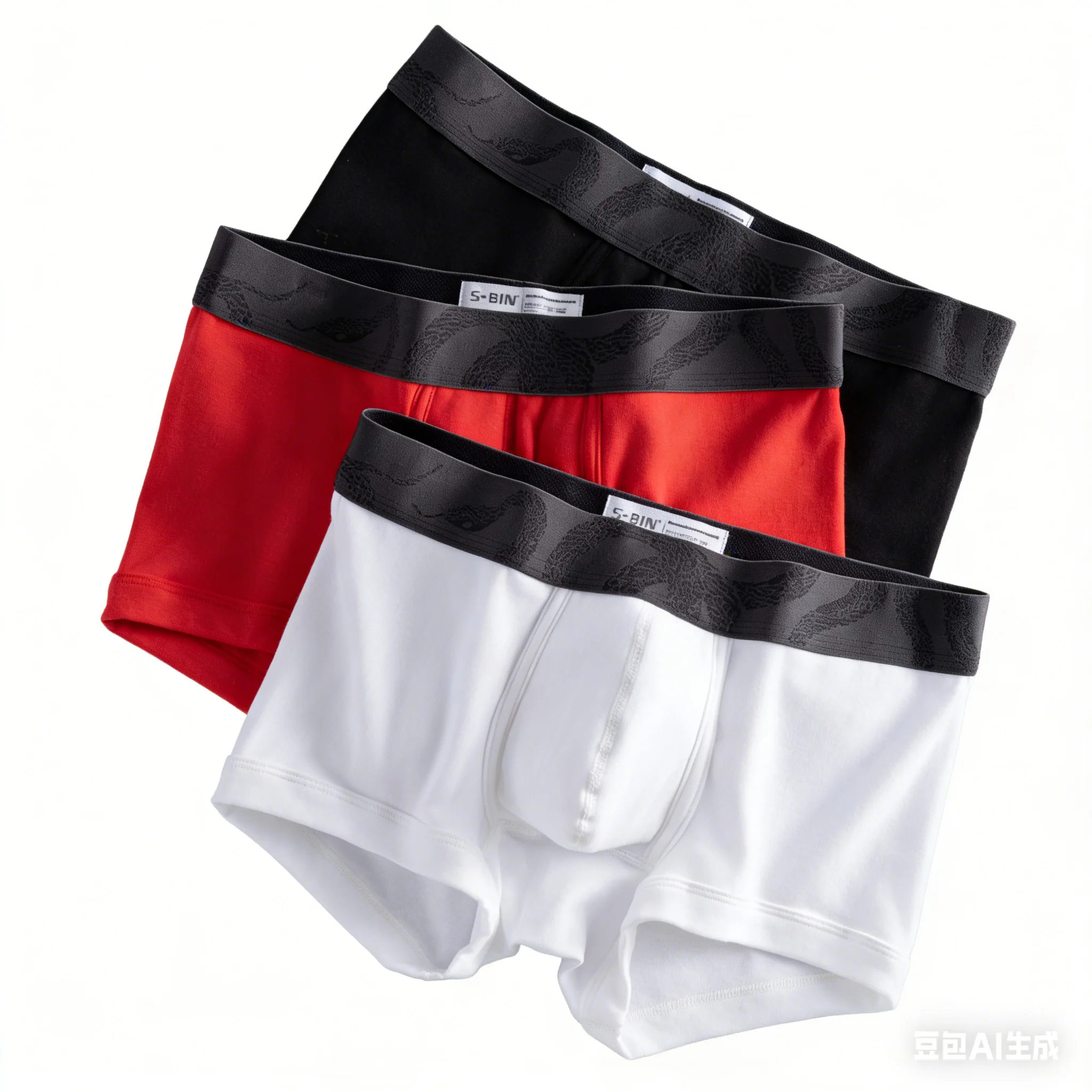 

Men's Bulge Cotton Boxer Briefs, 4-Season U-Bulge Big Pouch Breathable Antibacterial Mens Underwear, No Ride Up Comfort Boxers