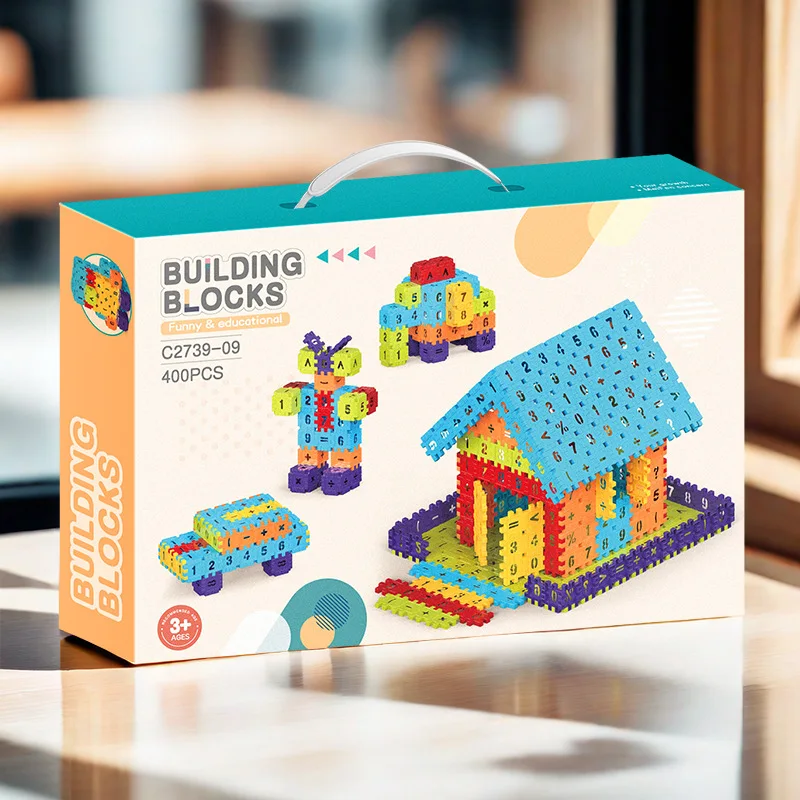 DIY cube building block toys Exercise children's intelligence building blocks assembled toys 521602