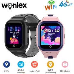 Wonlex Smart Watch Kids GPS WIFI LBS Positioning Tracker 4G Video Camera Voice Chat KT24S GEO Fence Location Child Smart-Watches