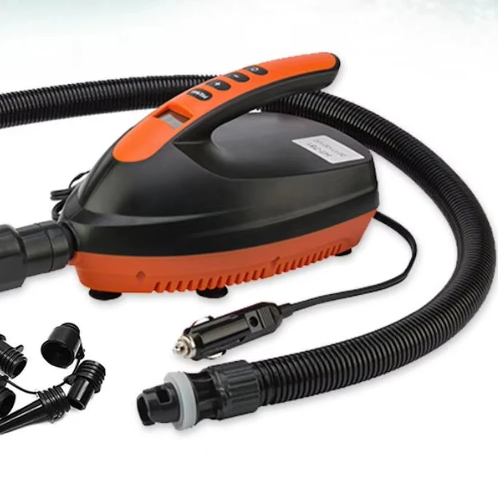 Portable DC Electric Piston Air Pump High Pressure Compressor Inflatable Board Offshore Waters Car Home Use Marine Accessories