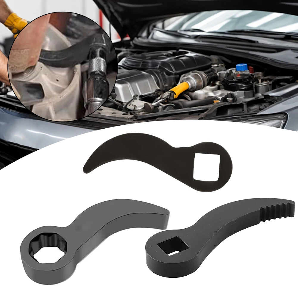 

1pcs Pry Bar Wrench Adaptor Head 1/4“ Drive Half Shaft Removal Car Repairing Tools Plum Blossom /Square Sawtooth Multi-Use Funct