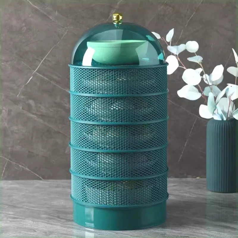 

Heightened and thickened hollow vegetable cover Multifunctional dust-proof fly-proof breathable