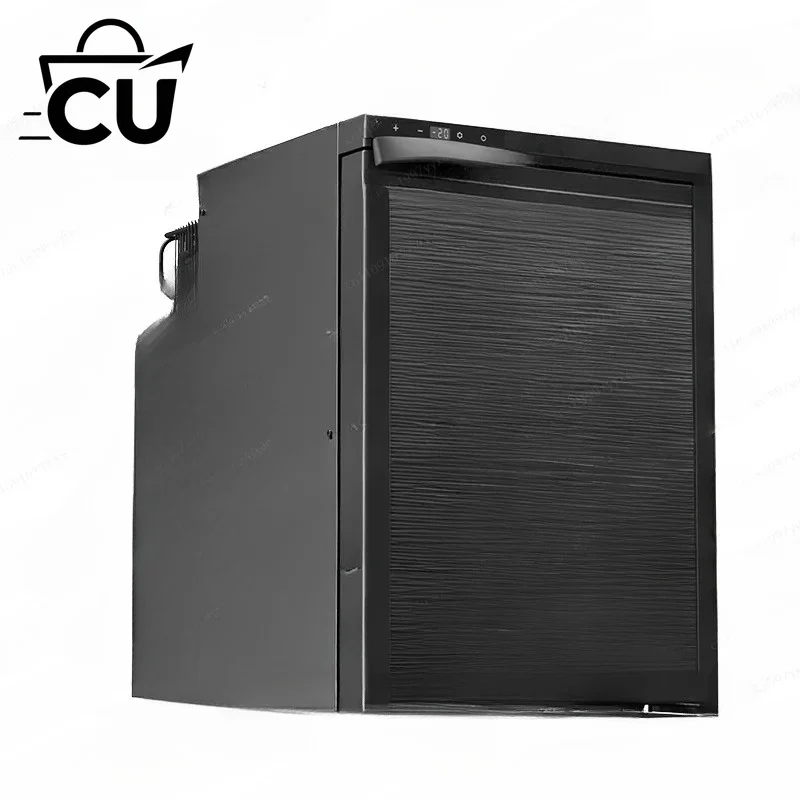 12V 24V Compressor Car Refrigerator, Dual Zone Cooling Freezer, Portable Fridge for RV Yacht Truck Outdoor Camping