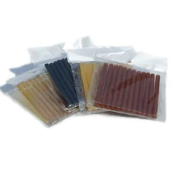 Bâtons de colle thermofusible pour Extension de cheveux, 4 couleurs, 12 pièces