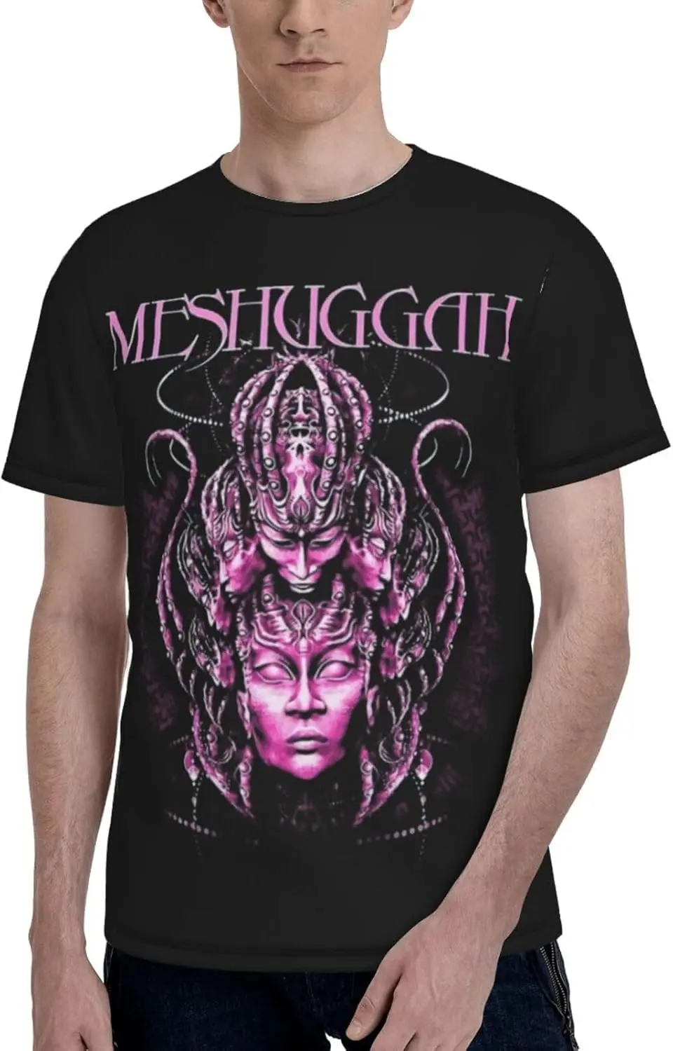 

Meshuggahs T Shirt Men'S Fashion Sport Tee Summer Round Neck Short Sleeves Clothes