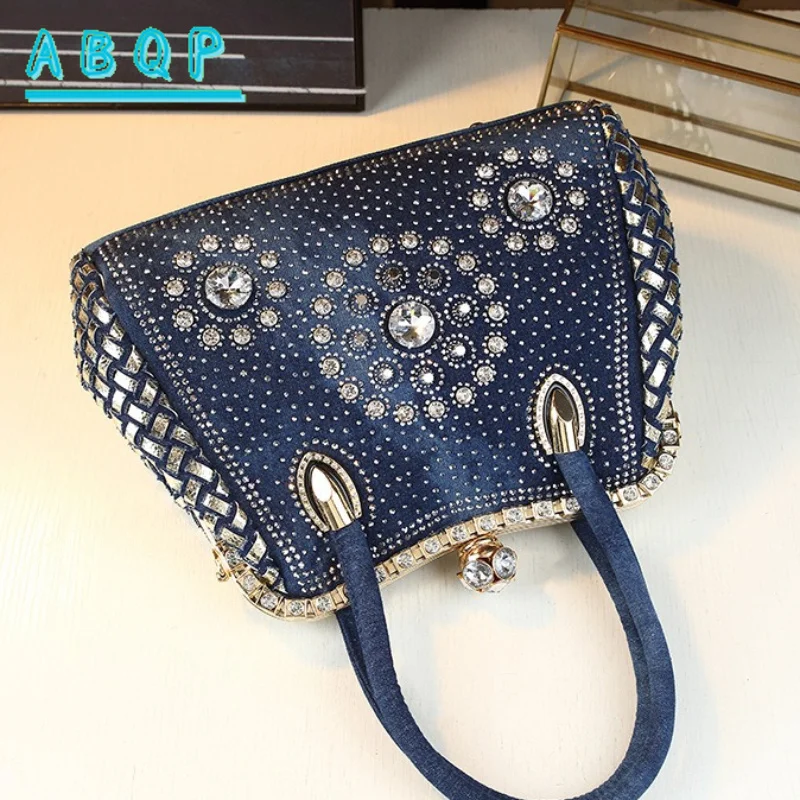 New Women's Diamond-encrusted Handbag Luxury Diamond-encrusted Shiny Party Dinner Women's Handbag Diamond-encrusted Women's Bag