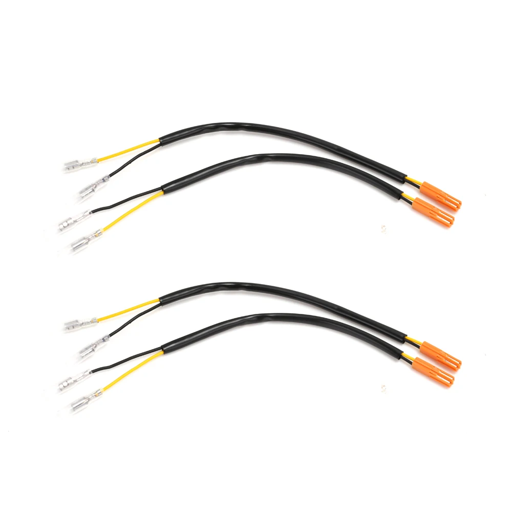 2 Wires Turn Signal Adapter Harness 1 Pair For HONDA Motorcycle Blinker Indicator Modification Connector Plug Cable Leads