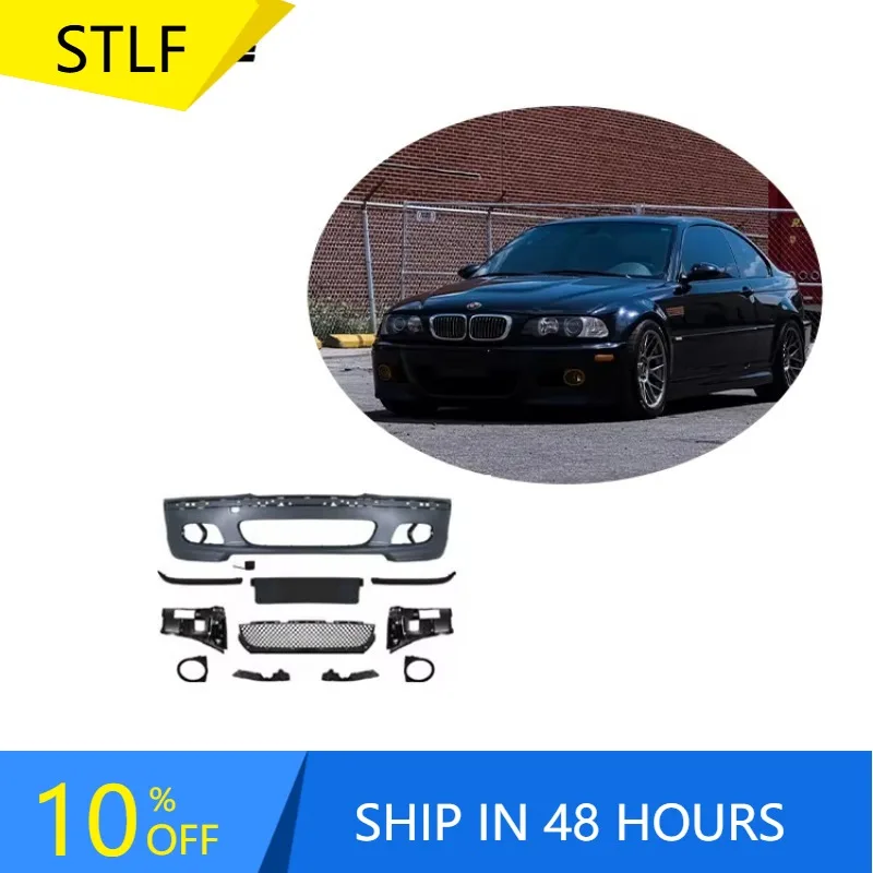 

Zuimi High-end E46 Accessories Body Kit Modified Upgrade Mt Front Bumper Grille Car Spoiler For E46