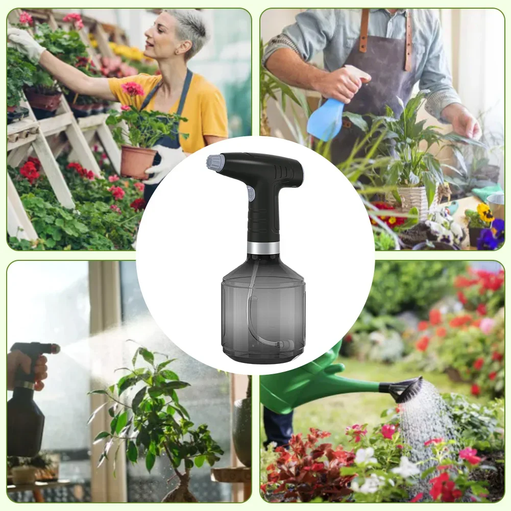 900ml Electric Plant Spray Bottle Automatic Watering Fogger USB Electric Sanitizing Sprayer Watering Machine Plants Garden Tools