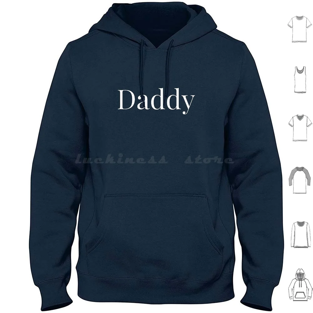 Толстовка с капюшоном Daddy из хлопка с длинным рукавом Dad Of The Sweet One Daddy Of The Sweet One Dad Of The Sweet One Dad Of