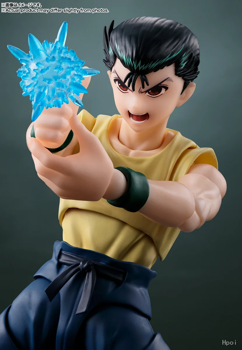 In Stock Original BANDAI SPIRITS S.H.Figuarts SHF Urameshi Yusuke 14.5CM Anime Figure Model Collectible Action Toys Gifts