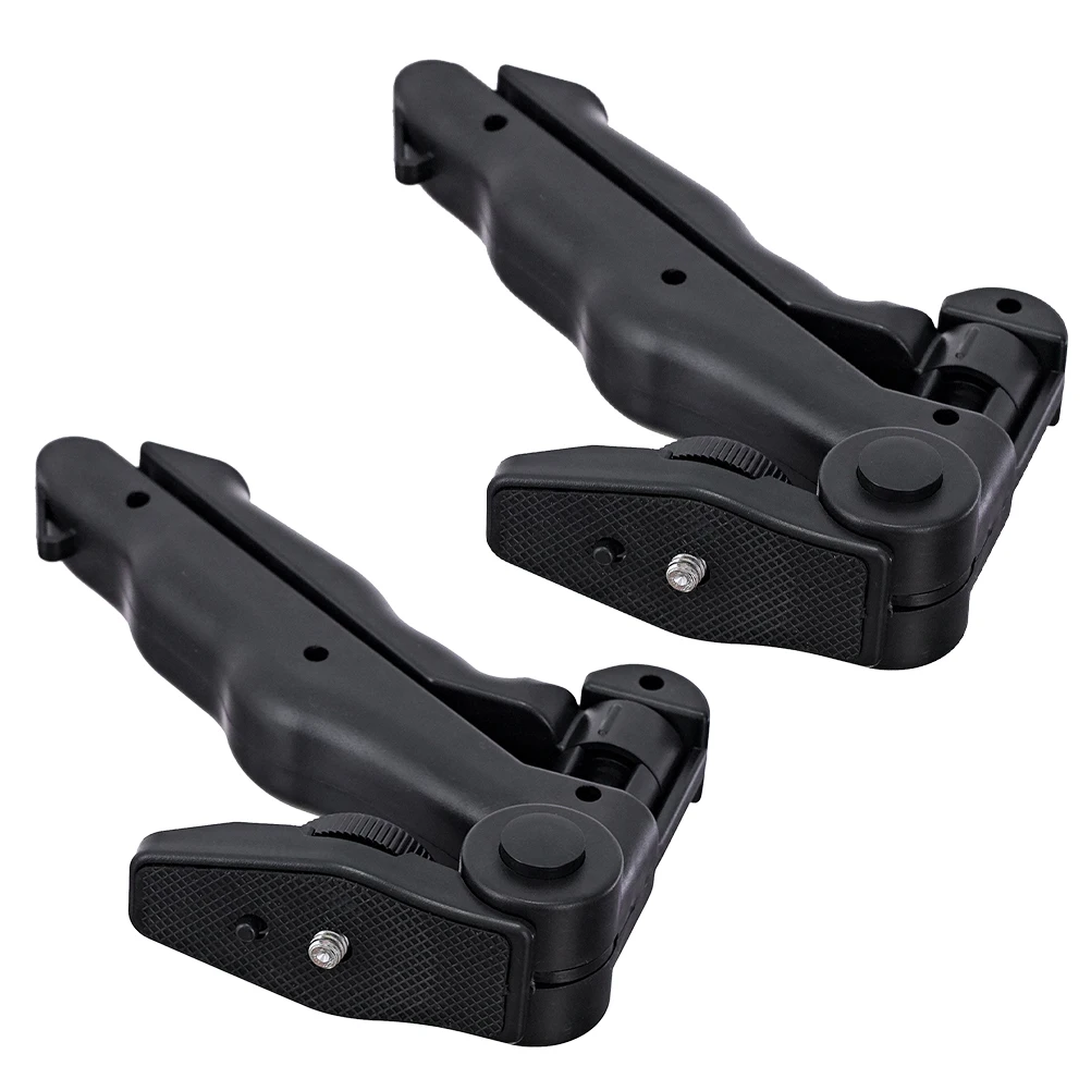 

2Pcs Handheld Tripod for Phone and Camera Mini Tripod Stand with Adjustable Angles for Live Streaming Video Calls Telecommuting