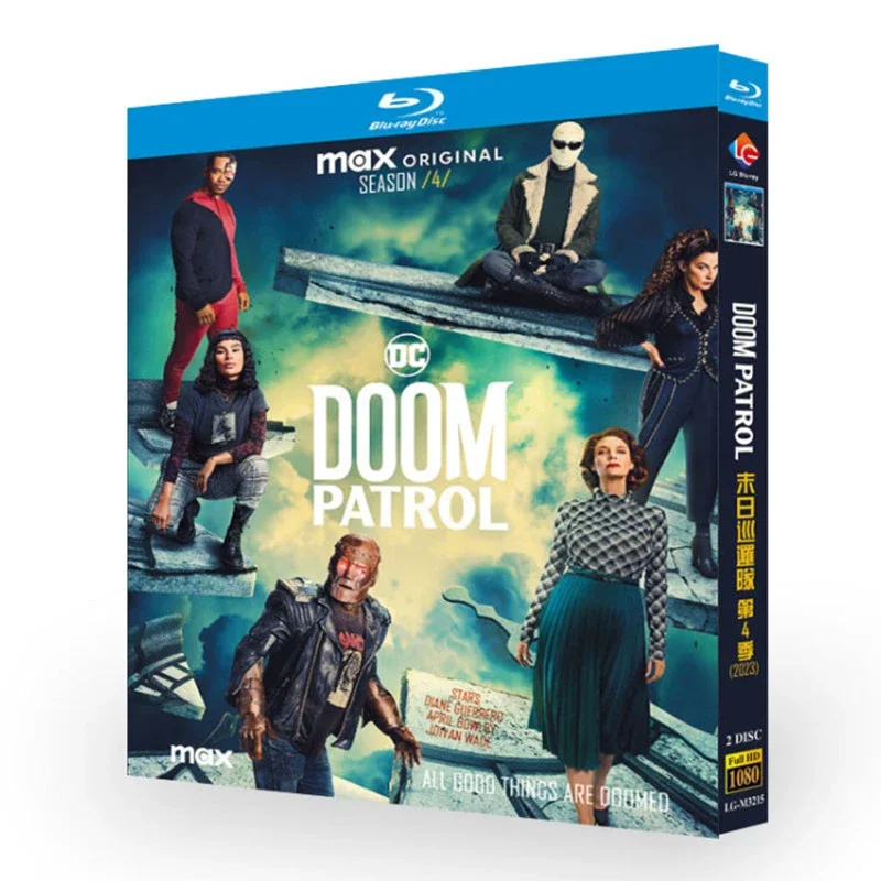 

Doom Patrol Season 4 2022 Blu-ray Disc